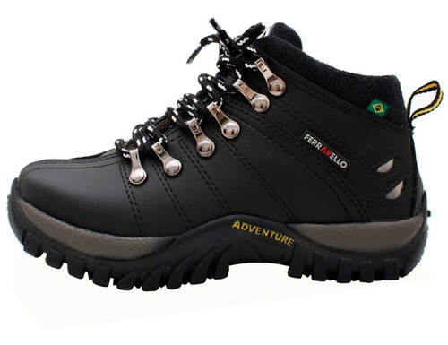 Tênis Bota Coturno Infantil Masculino Adventure