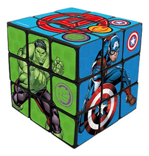 Cubo Magico Marvel Avengers Cubo Rubik En Blister M4e 