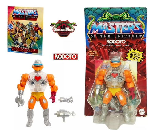 Masters Of The Universe Roboto Origins (Usado)