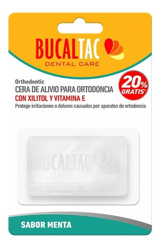 Bucal Tac Cera De Ortodoncia X6 Barritas Menta