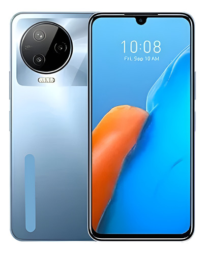 Tampa Traseira Para Infinix Note 12 Pro Azul + Cola 15ml