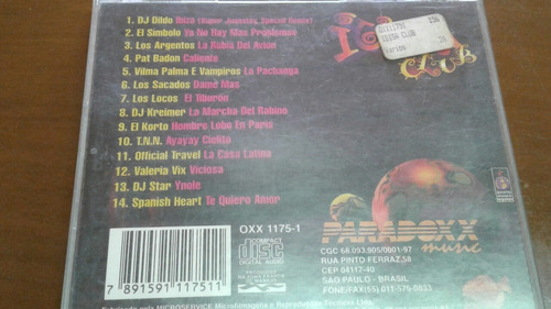 Cd Ibiza Club - Las Noches Del Verano (Usado)