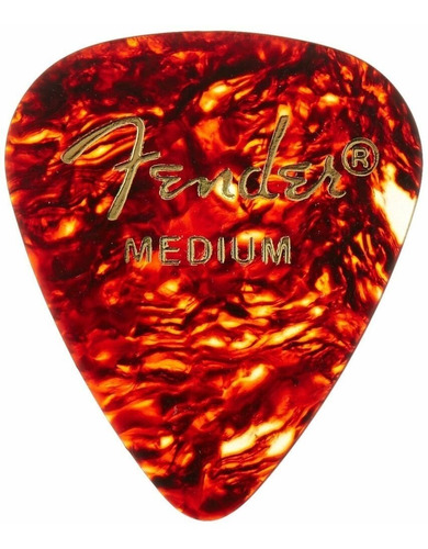 Púa Fender 351 Shape Classic Picks - Pack 12 Unidades