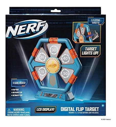 Nerf Elite Digital Flip Target - No Se Aceptan Sustitutos - 