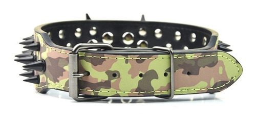 Imagen 5 de 10 de Collar Correa Cuero Perro Mascota Pitbull Bulldog Boxer