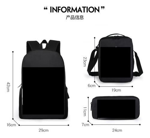 Boo Mochila Hellokitty Cute Hello Kitty De Tres Piezas En 3d 2024