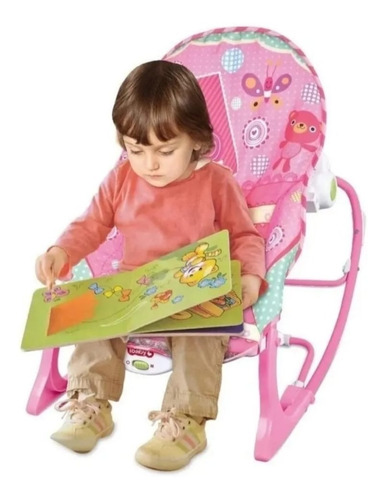 Silla Mecedora Vibradora Musical Y Anti Reflujo 3 En 1 Ibaby