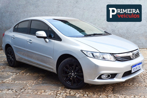 Imagem 5 de 15 de Civic Lxr 2.0 Flex Automático 2013/14 Com Central Multimídia
