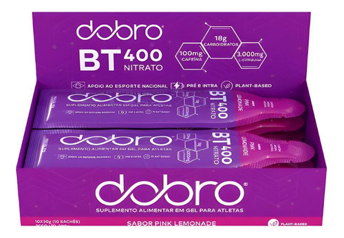 Bt Nitrato 400 Gel Carboidratos Beterraba Dobro Pinklemonade