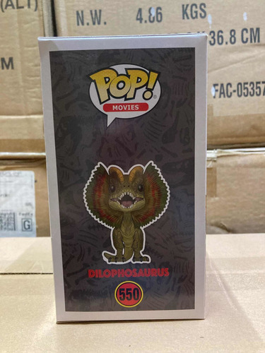 Dilophosaurus Chase 550 Jurassic Park 20th Anniversary Nuevo