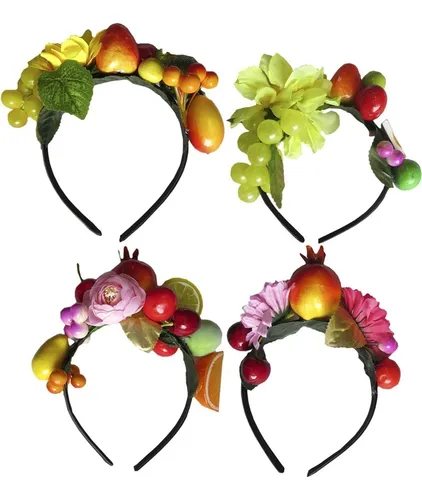 Tiara de frutas - Carmen Miranda 15 unidades