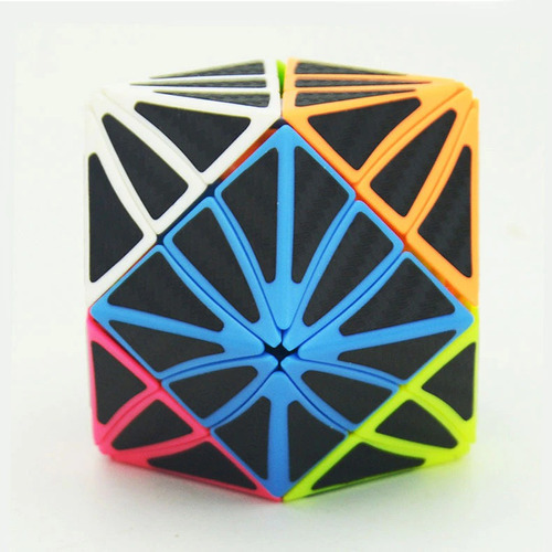 Cubo Rubik Devil Eye I Carbono 3x3 Evil Mod Dodecaedro