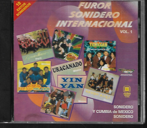 Yenzcan Yin Yan Fuego Helado Album Furor Sonidero Vol.1 Cd
