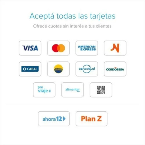 Imagen 4 de 10 de Kit Mercado Pago Point Mini Y Qr Nuevo Tarjetas Sin Contacto
