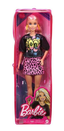 Boneca Barbie Fashionistas #155 Original Mattel