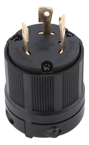 Clavija 3 Polos Para Planta D Luz Clavija Tipo Nema Uso Rudo