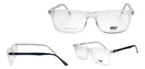 Comprar Lentes Monturas Transparente Brazos Negros