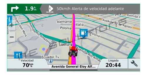 Mapa Vial Gps Ecuador 2024 Garmin Nuvi Android iPhone