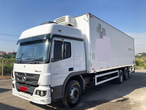 Mb 2426 Atego Teto Alto Leito Ano 2016 Bau Isotermico Aparel