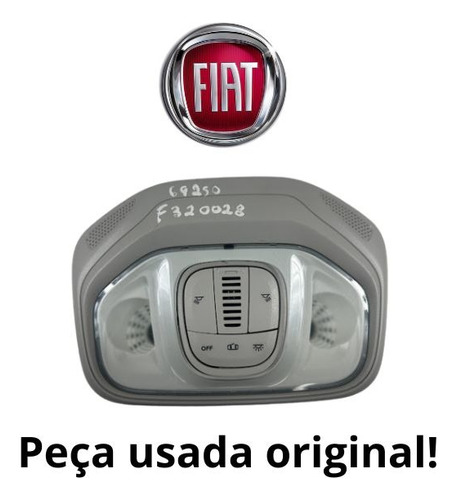 Luz De Teto Fiat Argo 2021/2022