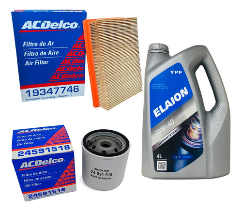 Combo 2 Filtros Aire Aceite + 10w40 Suzuki Fun 1.0 1.4 2014