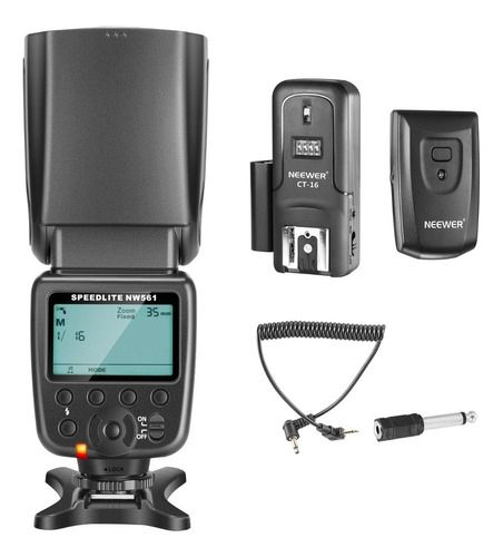 Neewer Kit De Flash Speedlite 2,4g Para Canon Nikon Sony