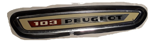 Chapa Emblema Insignia Moto Ciclomotor Peugeot 103