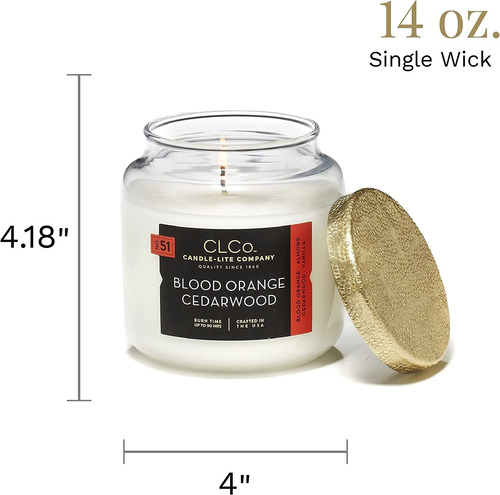 Clco. By Candle-lite Company Vela Perfumada En Tarro De Made