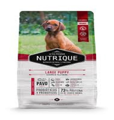 Nutrique Large Puppy Dog X 15 Kg + Envios!!