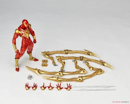 Boneco Iron Spider Amazing Yamaguchi Revoltech Aranha Ferro Boneco Iron Spider Amazing Yamaguchi Revoltech Aranha Ferro