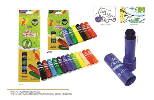 Crayones De Cera