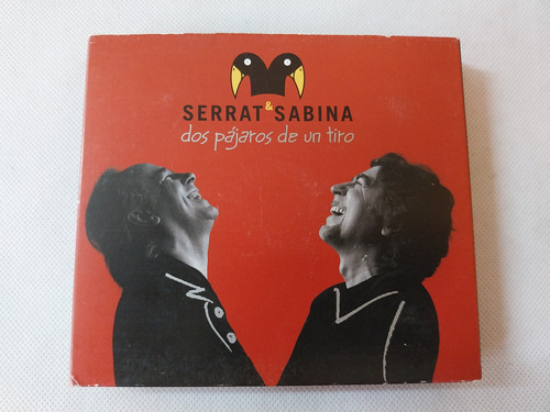 Cd Dvd Serrat Sabina Dos Pajaros De Un Tiro 3 Discos 