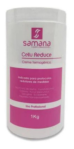 Cellu Reduce Creme Termogênico 1kg Samana