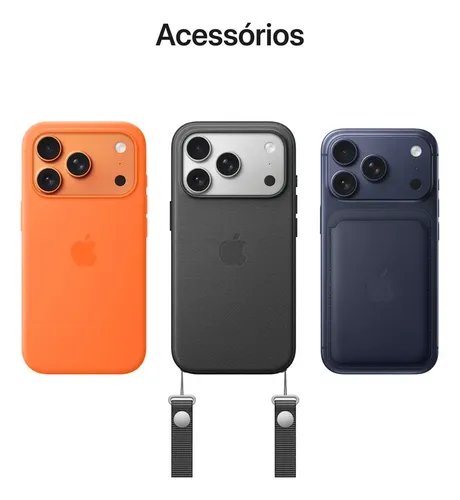 iPhone 17 Pro Max 256 GB - Prateado - somente eSIM | MercadoLivre