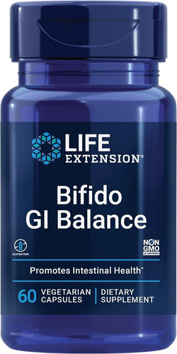 Life Bifido Gi Balance Apoyo Intestinal Y Digestivo 60cpssfn Sabor Sin sabor