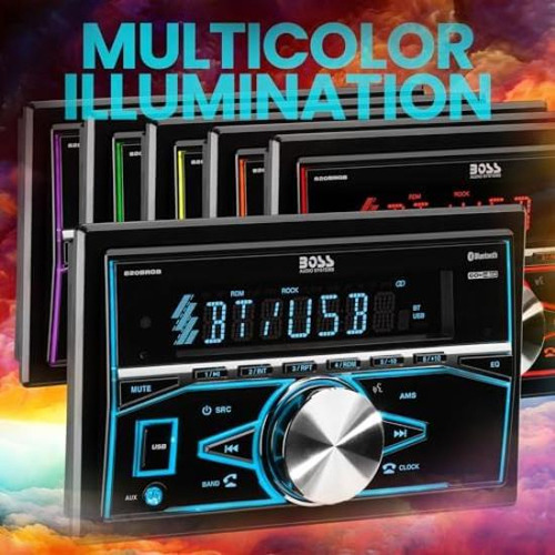 Boss Audio Systems 820brgb Estéreo Multimedia Para Automóvil