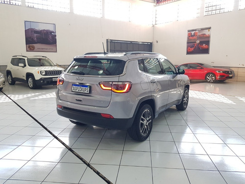 Imagem 2 de 15 de Jeep Compass Sport 2.0 Flex Banco De Couro Ar Digital 19/20