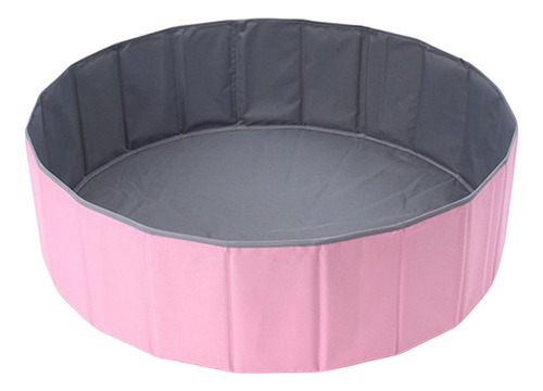 Nuevo Piscina De Bolas Ocean Plegable Rosa 100cm X H30cm