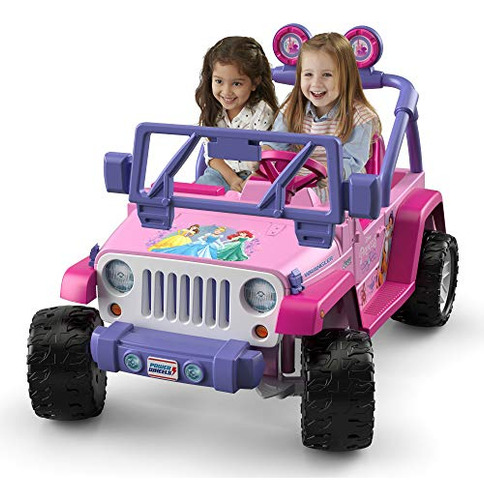 Ruedas Motrices Disney Princesa Jeep Wrangler