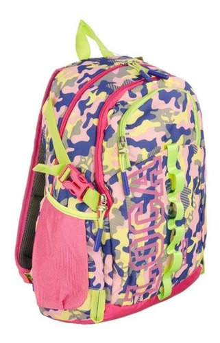 Mochila Espalda Camuflajeada Loca Lsyd 91/28103 17''
