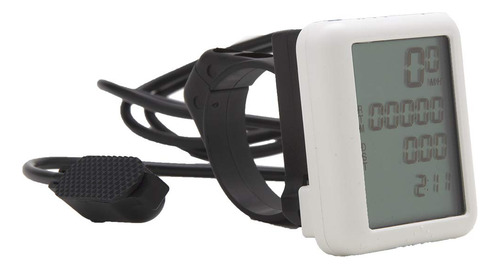 Ordenador De Bicicleta Planet Bike Protégé 9.0 Con Cable Blanco Tamaño Del Cuadro