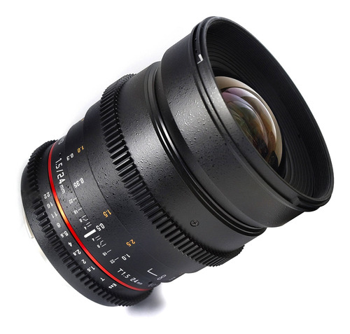 Samyang 24mm T1.5 Cine Lens For Canon Ef-mount