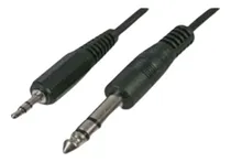 Comprar Cable Audio Stereo, 1 Plug Stereo 6.3 A 1 Plug Stereo 3,5mm