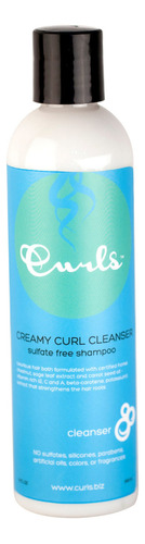  Curls Creamy Curl Limpiador Sin Sulfato 8 Oz