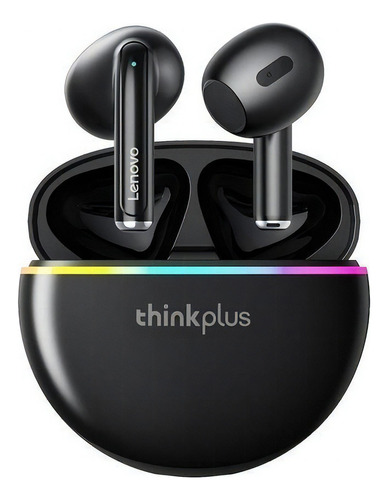 Audífonos Inalámbricos Lenovo Thinkplus Livepods Xt97 Color Negro Color de la luz Verde claro