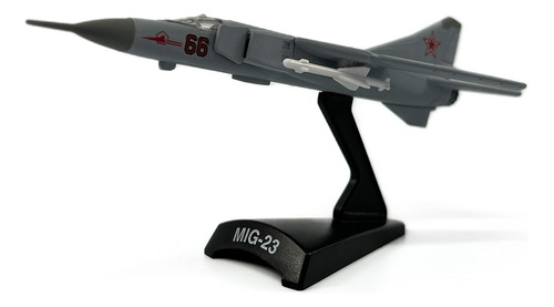 Miniatura Avião De Combate Mig-23 - Del Prado