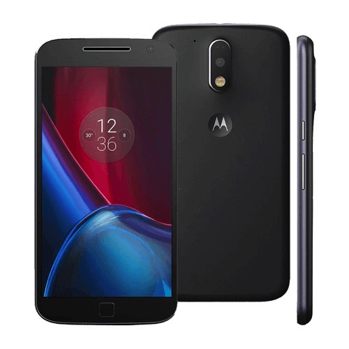 Smartphone Motorola Moto G4 Plus Preto Dual-chip 32gb 5.5