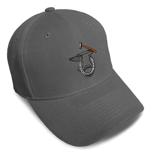 Gorra De Béisbol Western Horseshoes Hammer Anvil Farrier Y