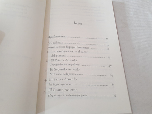 Imagen 3 de 7 de Los Cuatro Acuerdos Miguel Ruiz Urano