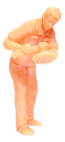 Figuritas De Personas Realistas 1:64, Modelo De Trabajador,